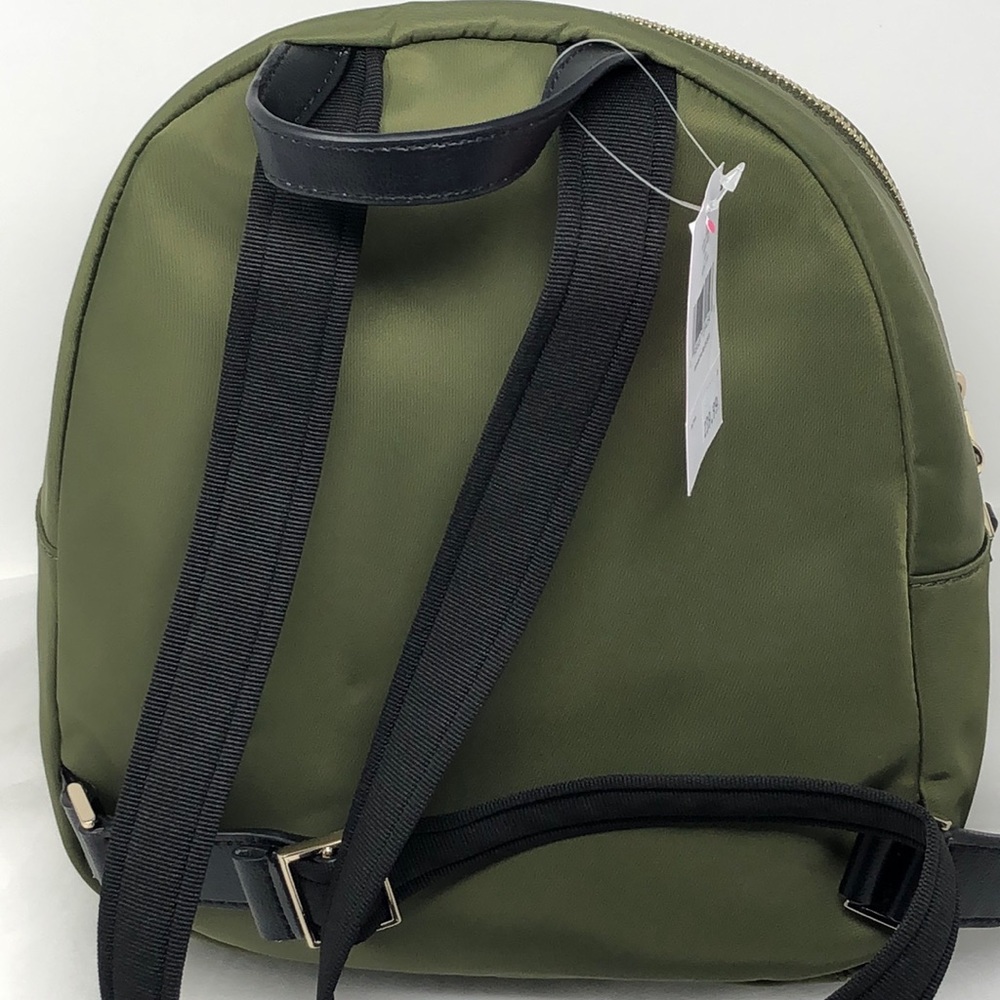 NWT Kate spade medium nylon backpack green - Picture 3 of 6